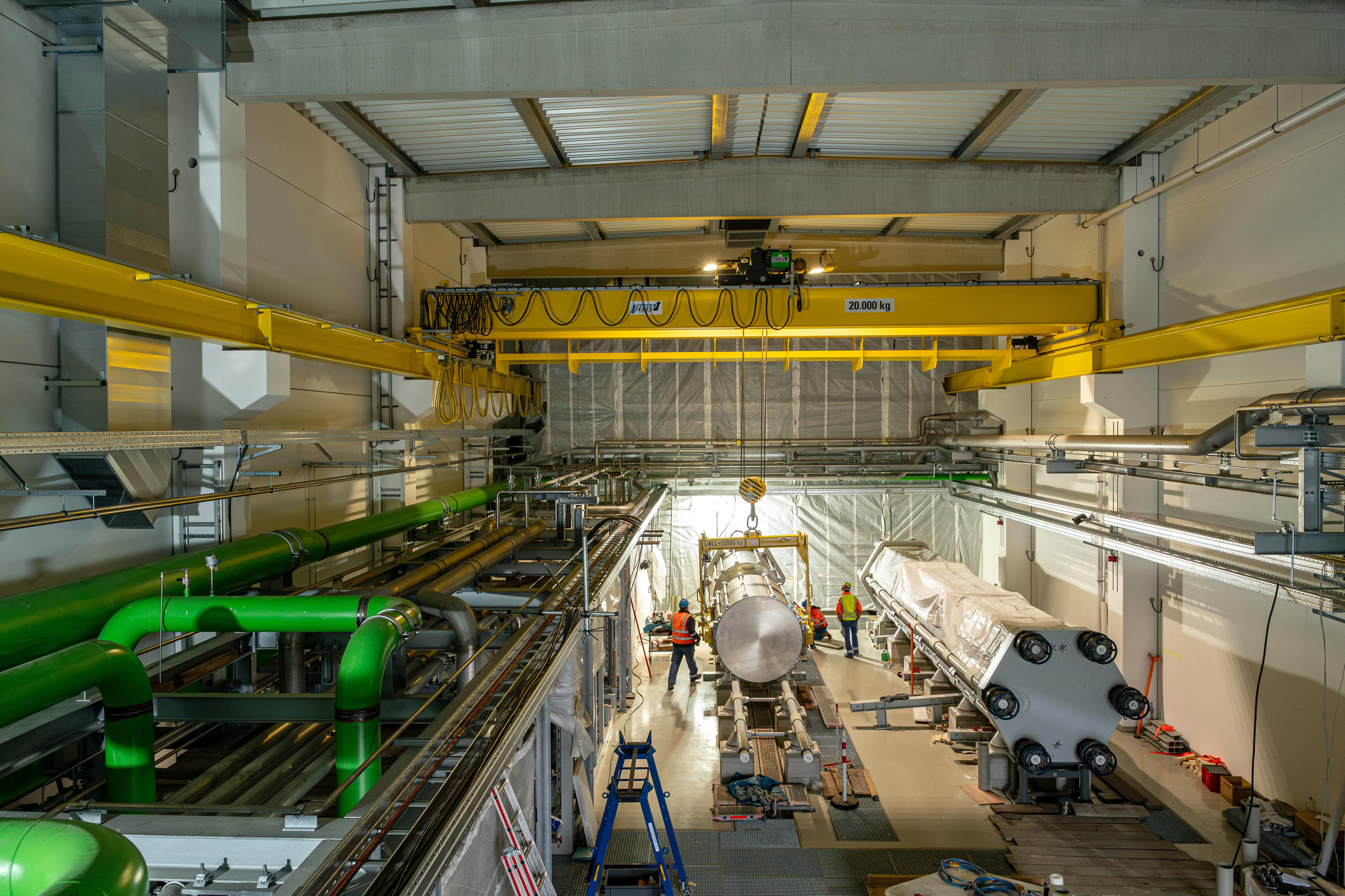 Anlieferung Stacks 2